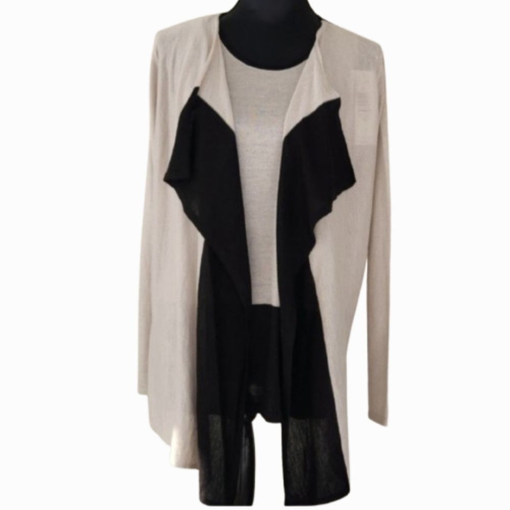 NEW TanJay Twin Sweater Set, Delicate Knit Spring 'Maize Mix' (M)